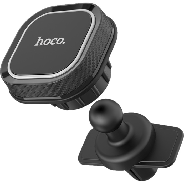 Автотримач для смартфона HOCO CA52 Intelligent Air Outlet In-Car Holder Black/Gray