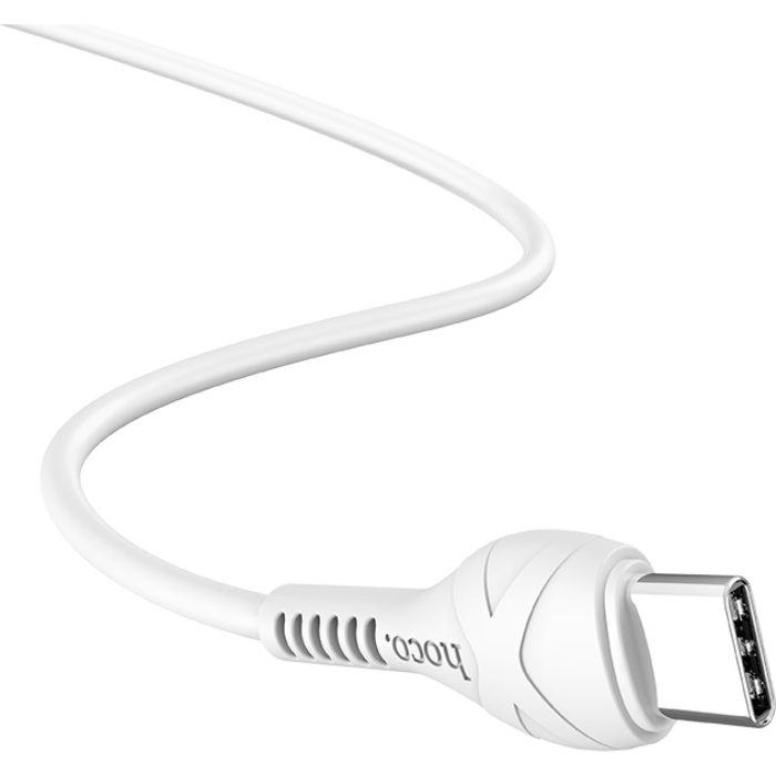 Кабель HOCO X37 Cool Power USB-A to Type-C 1м White