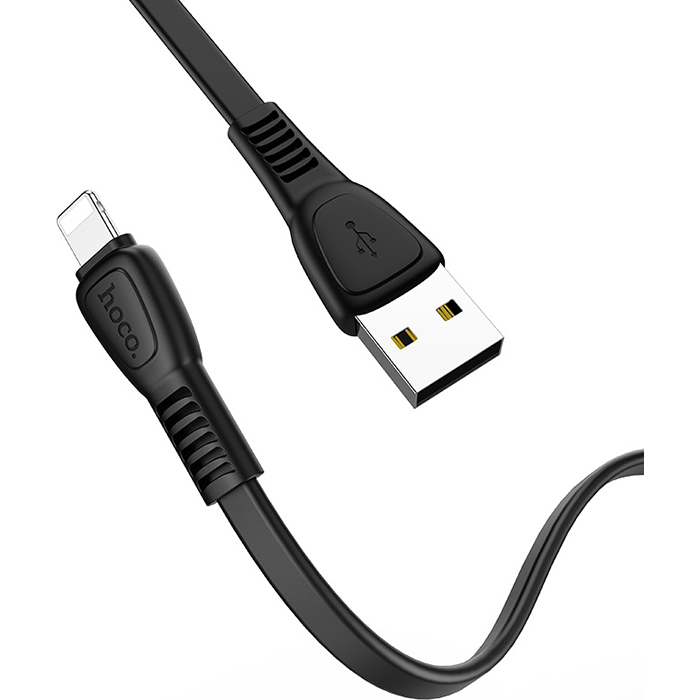 Кабель HOCO X40 Noah USB-A to Lightning 1м Black