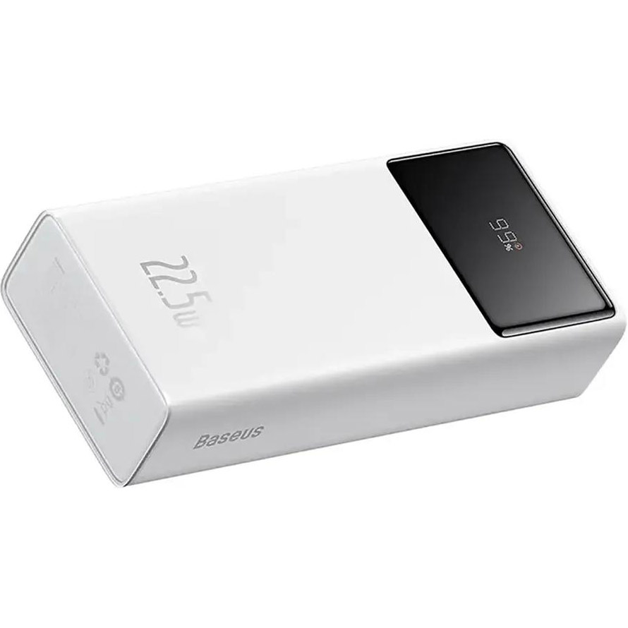 Повербанк BASEUS Star Lord Digital Display Fast Charge 22.5W 30000mAh White (PPXJ060102,PPXJ080102)