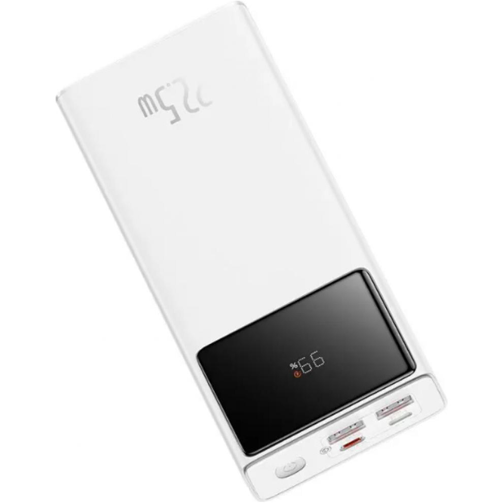 Повербанк BASEUS Star Lord Digital Display Fast Charge 22.5W 30000mAh White (PPXJ060102,PPXJ080102)