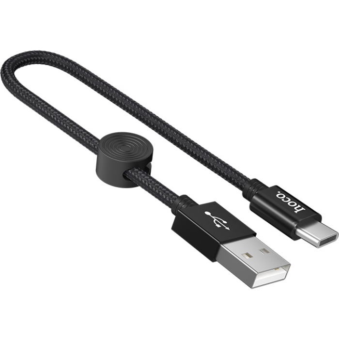 Кабель HOCO X35 Premium USB-A to Type-C 0.25м Black