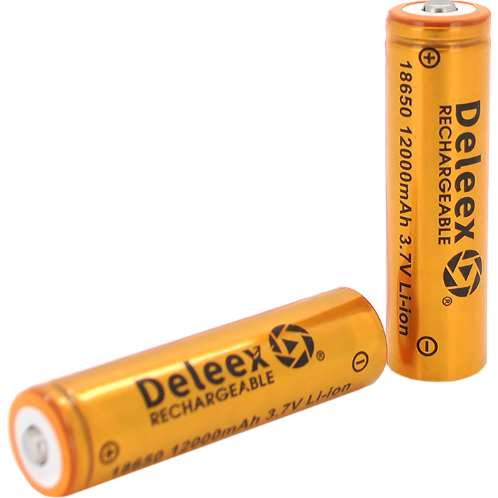 Аккумулятор POWERMASTER Deleex 18650 1200mAh 3.7V 2шт/уп