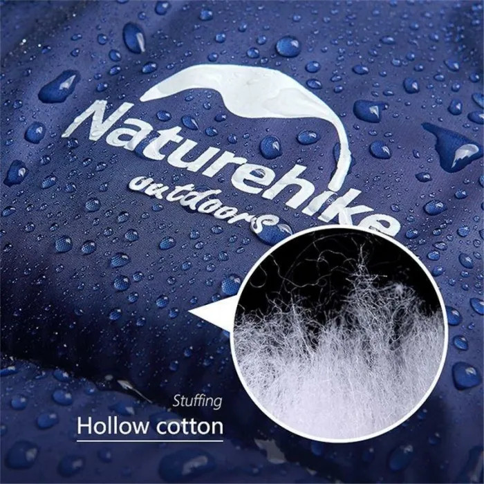 Спальный мешок-пончо NATUREHIKE Hollow +5°C Blue (NH18D010-P-BL)