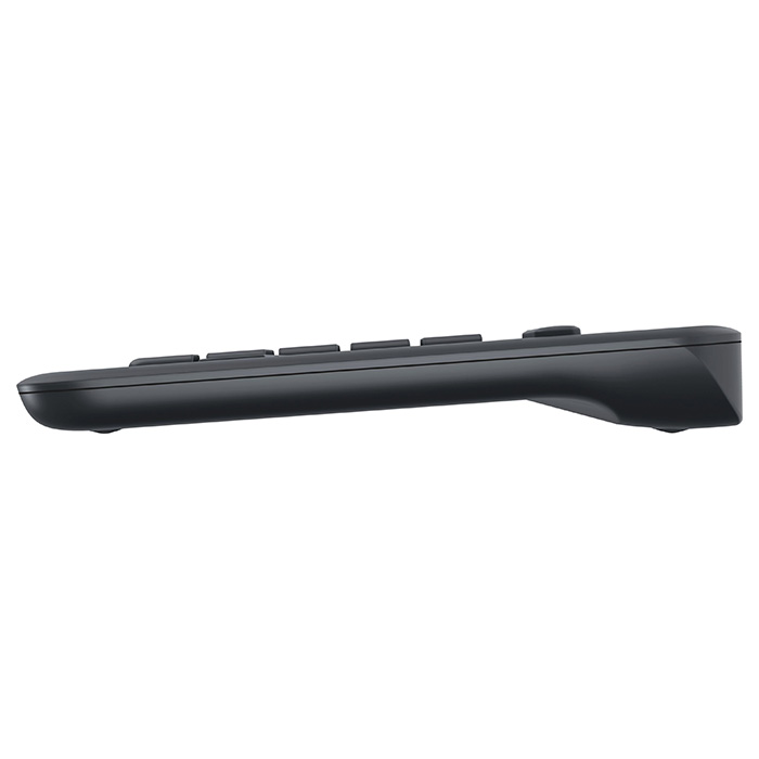Клавіатура бездротова LOGITECH K400 Plus Wireless Touch UA Black (920-007145)