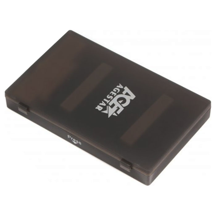 Кишеня зовнішня AGESTAR SUBCP1 2.5" SATA to USB 2.0 Black
