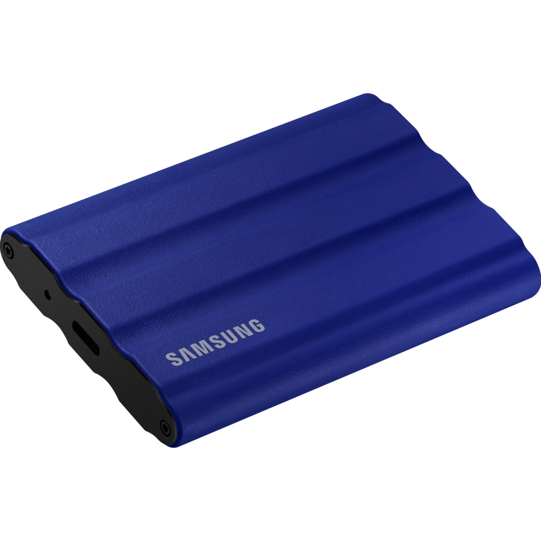 Портативний SSD диск SAMSUNG T7 Shield 2TB USB3.2 Gen2 Blue (MU-PE2T0R/WW)