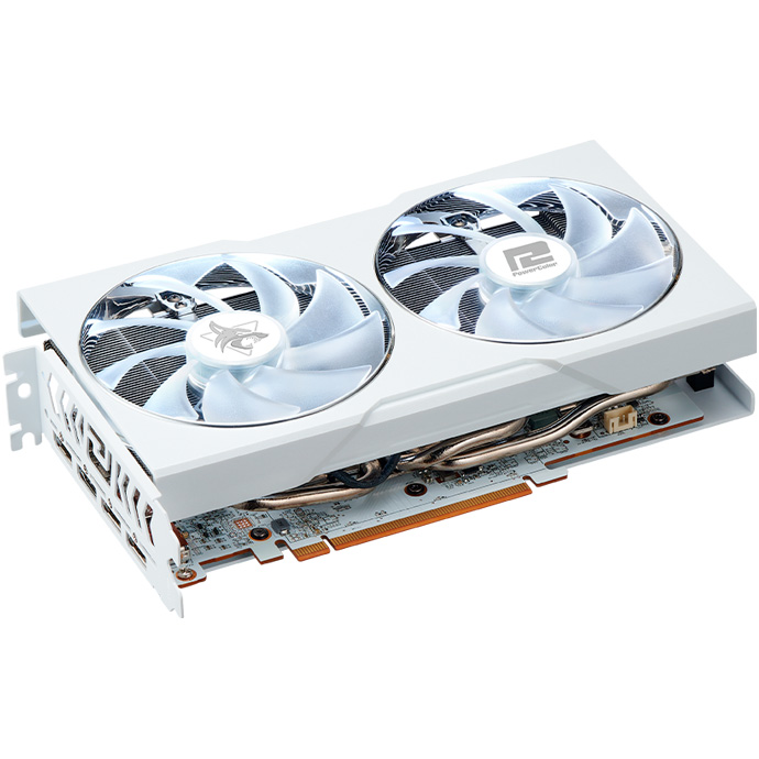 Відеокарта POWERCOLOR Hellhound Spectral White AMD Radeon RX 6650 XT 8GB GDDR6 (AXRX 6650XT 8GBD6-3DHLV2/OC)