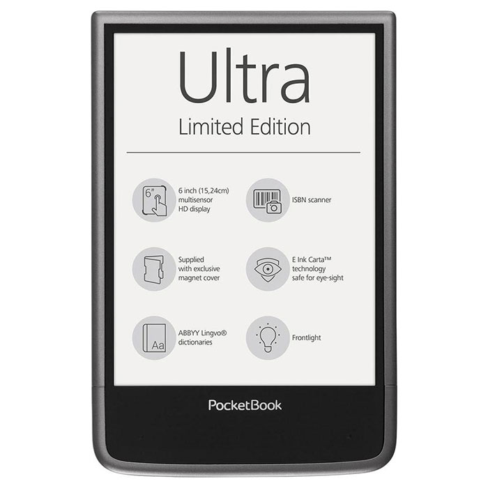 Электронная книга POCKETBOOK Ultra 650 Limited Edition Gray (PB650-M-CIS)