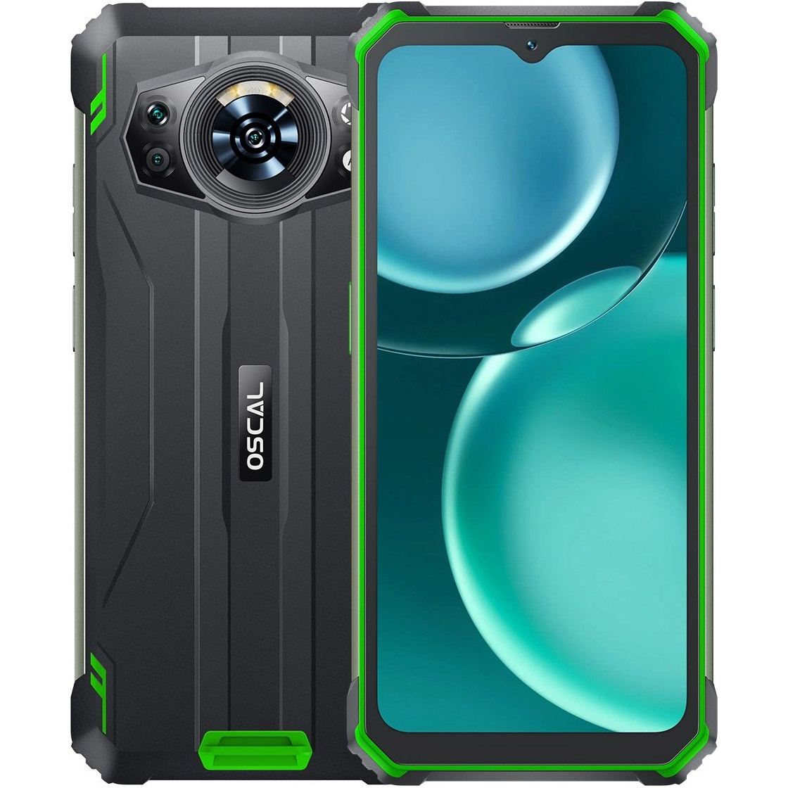 Смартфон OSCAL S80 6/128GB Navy Green