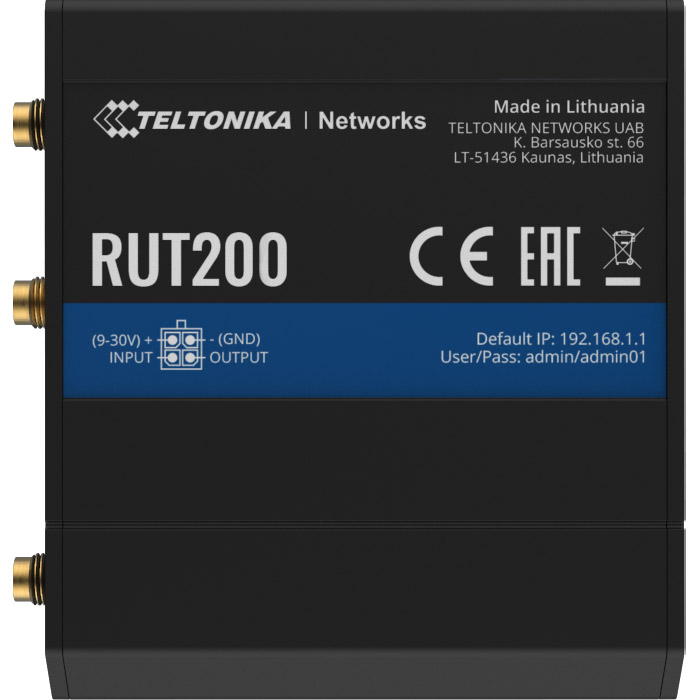 Роутер TELTONIKA RUT200 4G LTE