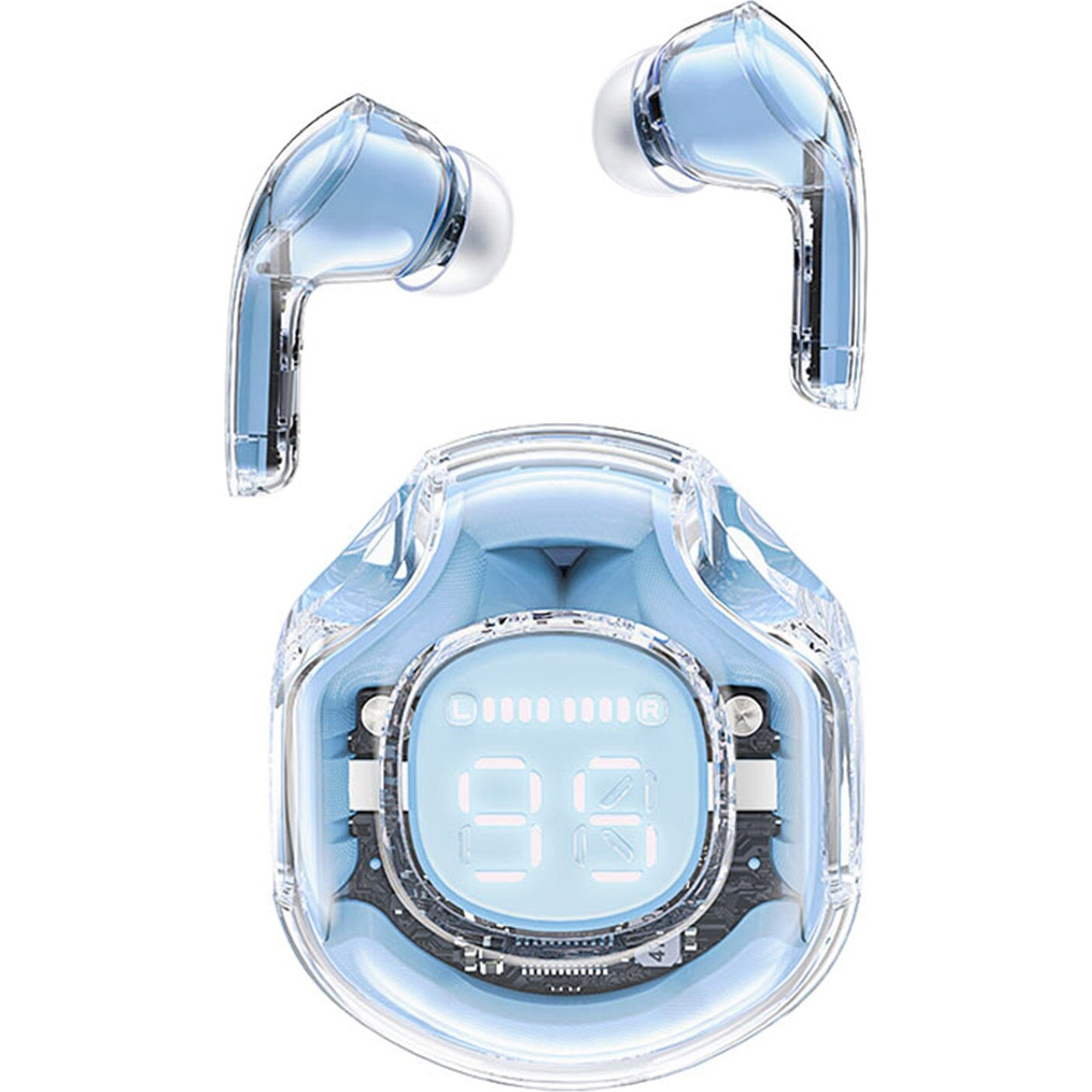 Наушники ACEFAST T8 Crystal Ice Blue