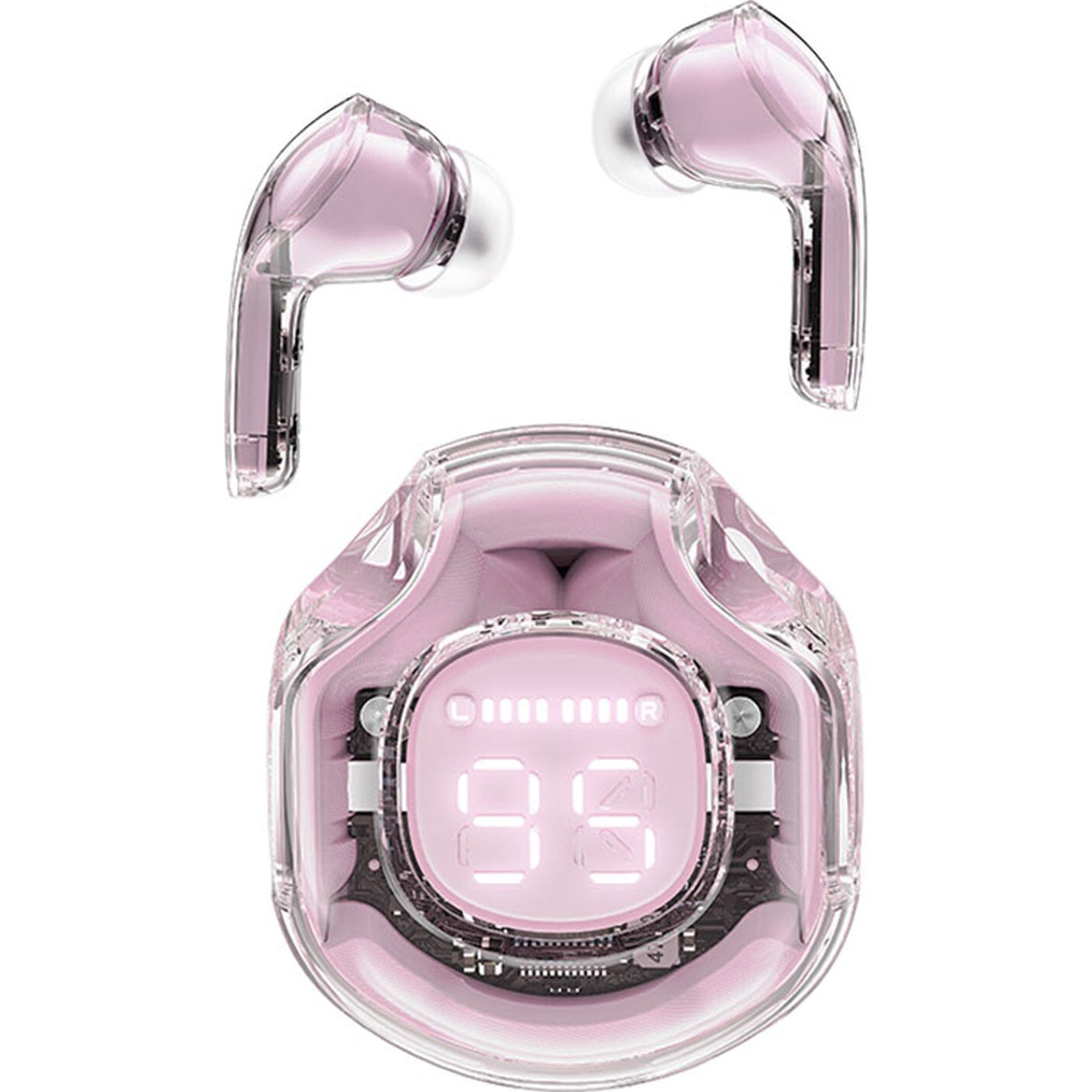 Наушники ACEFAST T8 Crystal Lotus Pink