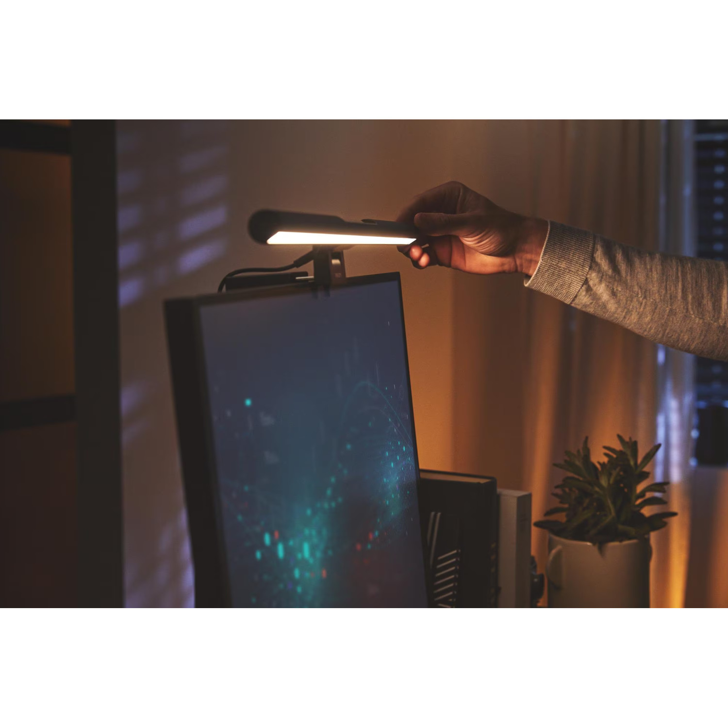 Лампа-скринбар PHILIPS LED Desk Light Edison (929003194807)