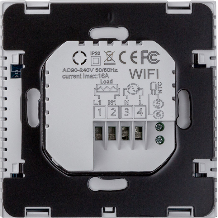 Умный терморегулятор TUYA WiFi Digital Thermostat (HS081577)