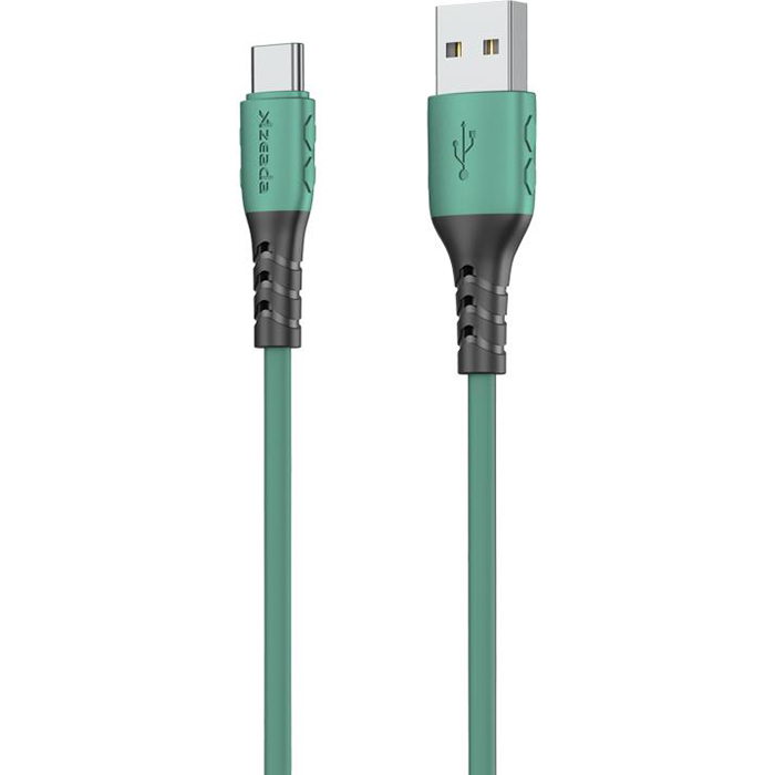 Кабель PRODA PD-B51a USB-A to Type-C 1м Green