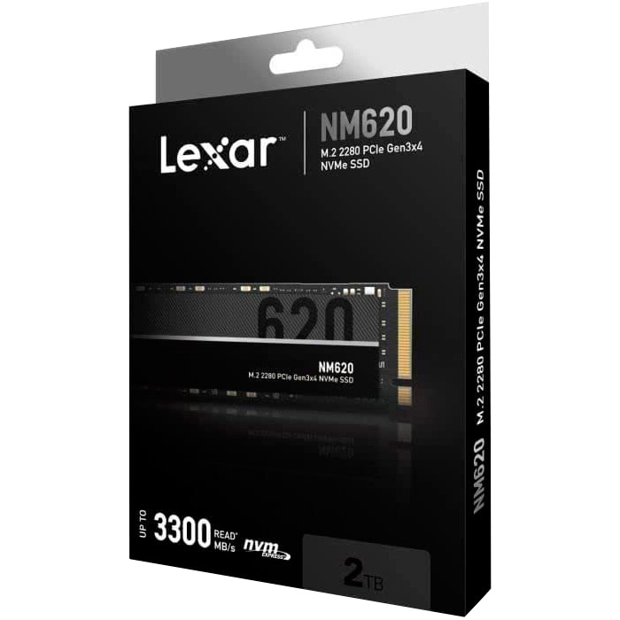 SSD диск LEXAR NM620 2TB M.2 NVMe (LNM620X002T-RNNNG)