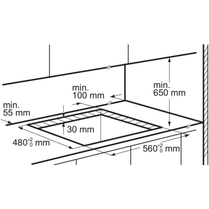 Варильна поверхня газова ELECTROLUX KGS64562SX (949 641 010)