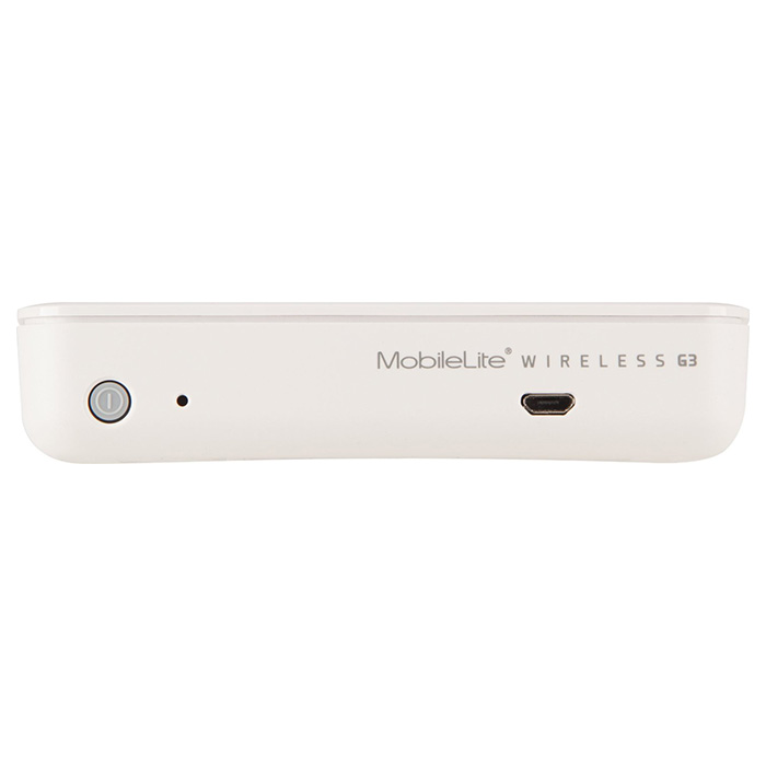 Бездротовий накопичувач KINGSTON MobileLite Wireless G3 білий (MLWG3ER)