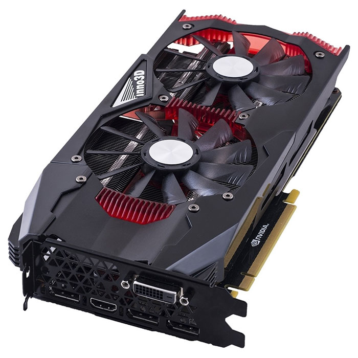 Відеокарта INNO3D GeForce GTX 1060 6GB GDDR5 192-bit Gaming OC (N1060-1SDN-N5GNX)