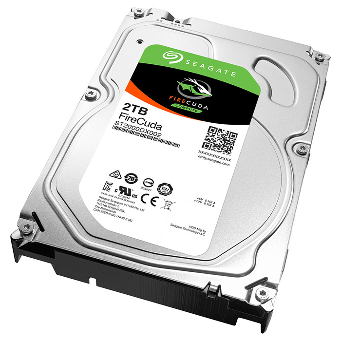 Жорсткий диск 3.5" SEAGATE FireCuda 2TB SATA/64MB (ST2000DX002)