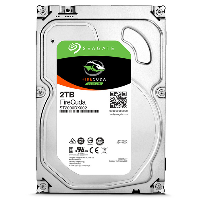 Жорсткий диск 3.5" SEAGATE FireCuda 2TB SATA/64MB (ST2000DX002)
