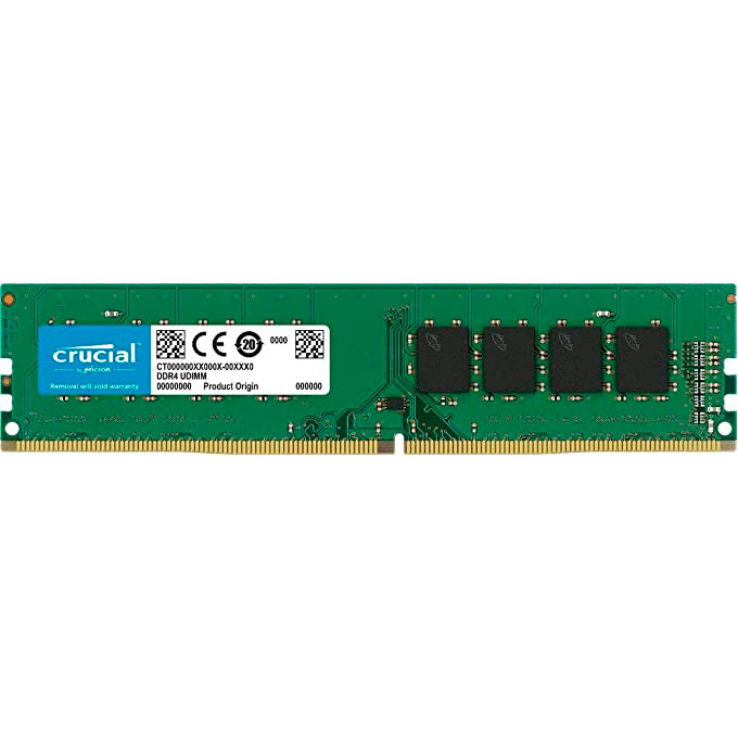 Модуль пам'яті CRUCIAL DDR4 2400MHz 16GB (CT1604DFD824A)