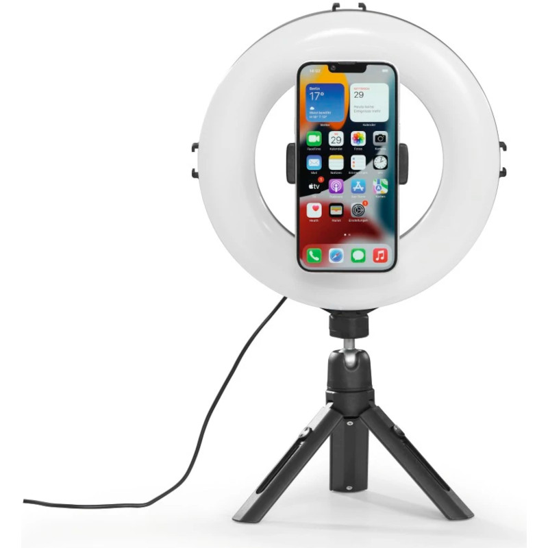 Кільцева LED лампа HAMA SpotLight Smart 80 II (00004657)