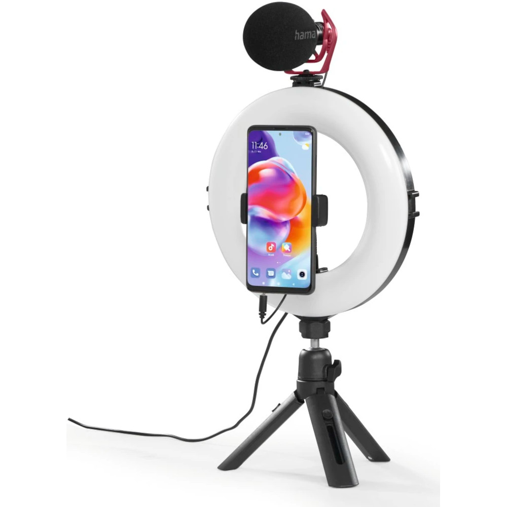 Кільцева LED лампа HAMA SpotLight Smart 80 II (00004657)