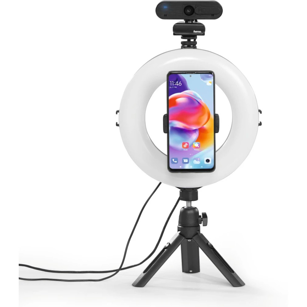 Кільцева LED лампа HAMA SpotLight Smart 80 II (00004657)