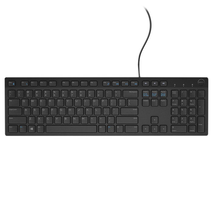 Клавіатура DELL KB216 Black (580-ADGR~EOL)