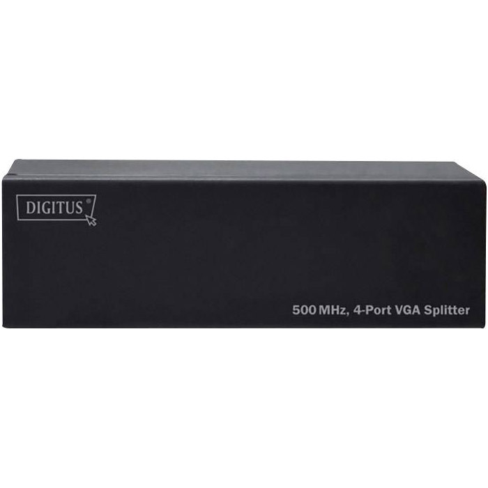 VGA сплиттер 1 to 4 DIGITUS 500 MHz 4-port (DS-42110)