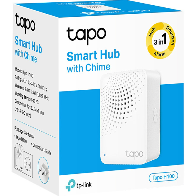 Шлюз для розумного дому TP-LINK TAPO H100 Smart Hub