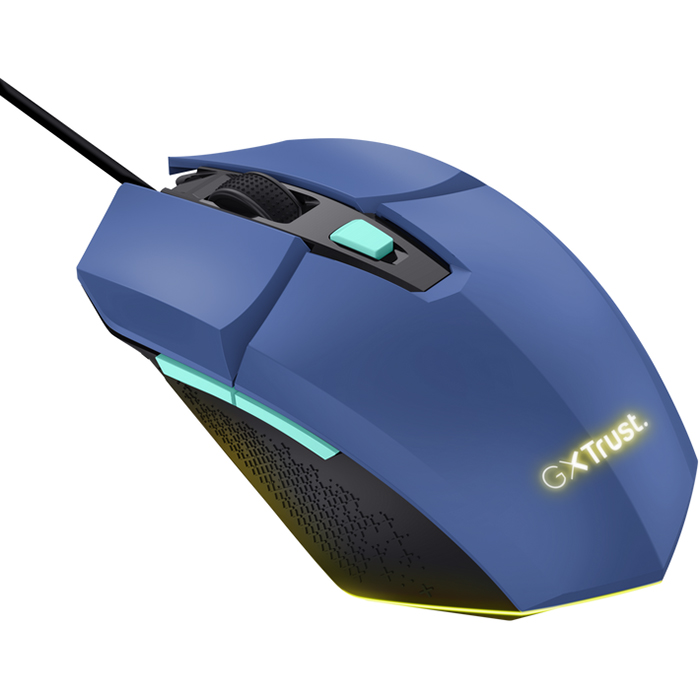 Миша ігрова TRUST Gaming GXT 109 Felox Blue (25067)