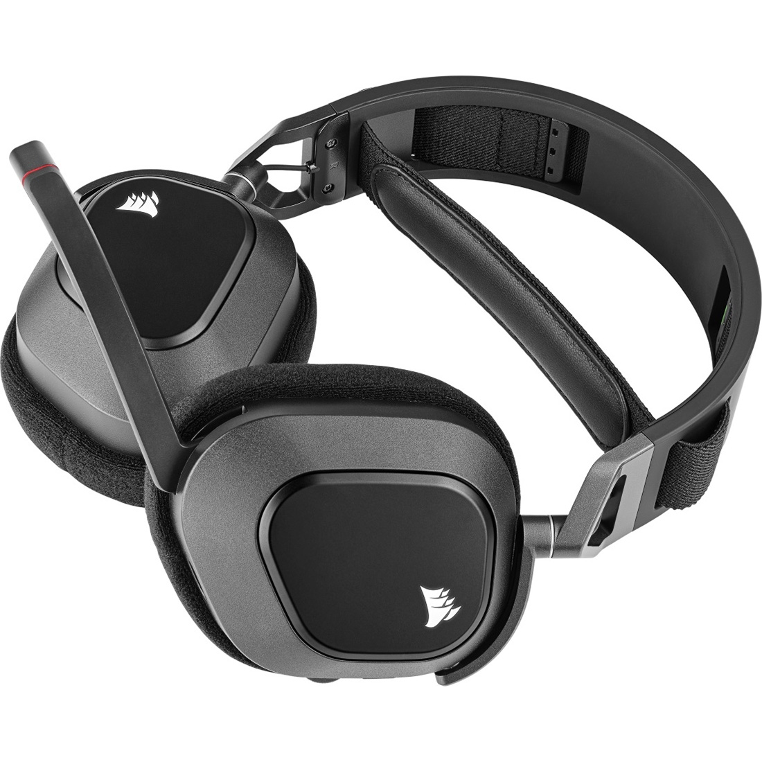 Навушники геймерскі CORSAIR HS80 RGB Wireless Carbon (CA-9011235-EU)
