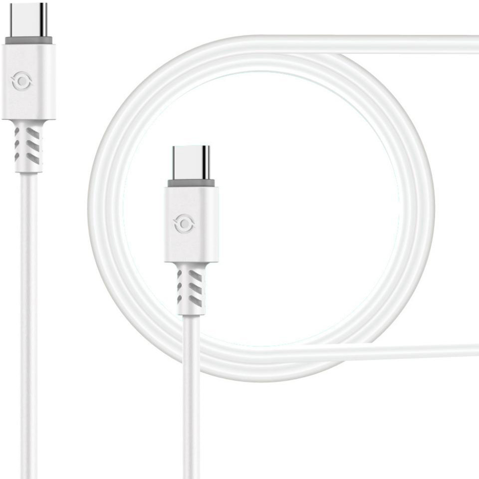 Кабель PIKO CB-TT11 Type-C to Type-C 1.2м White