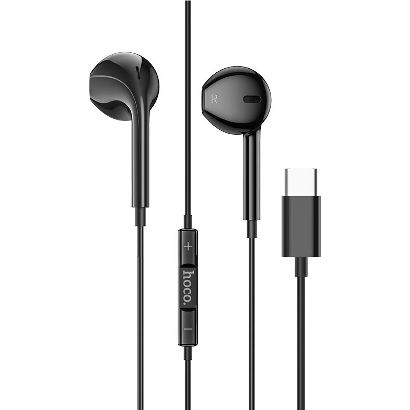 Наушники HOCO M101 Crystal Joy Type-C Black