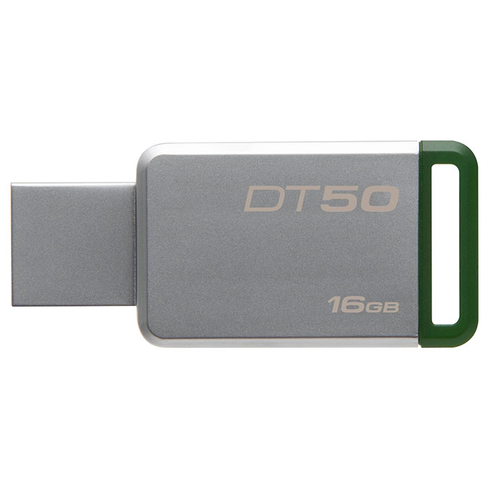 Флэшка KINGSTON DataTraveler 50 USB3.1 16GB Green (DT50/16GB)