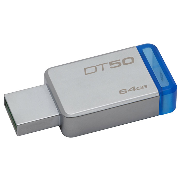 Флэшка KINGSTON DataTraveler 50 64GB USB3.1 Blue (DT50/64GB)