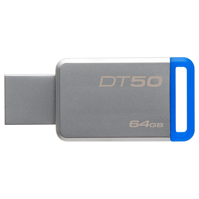 Флэшка KINGSTON DataTraveler 50 64GB USB3.1 Blue (DT50/64GB)