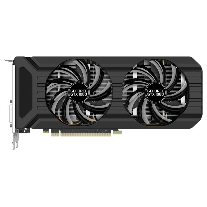 Відеокарта PALIT GeForce GTX 1060 6GB GDDR5 192-bit Dual (NE51060015J9-1060D)
