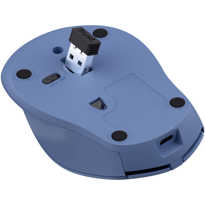 Мышь TRUST Zaya Rechargeable Wireless Blue (25039)