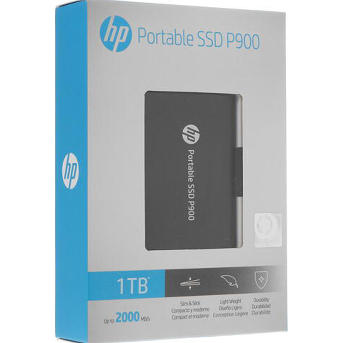 Портативный SSD диск HP P900 1TB USB3.2 Gen2x2 Black (7M693AA)