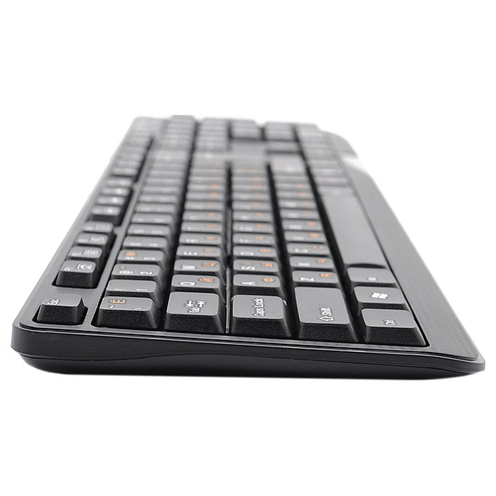 Клавіатура REAL-EL Standard 500 USB Black (EL123100010)