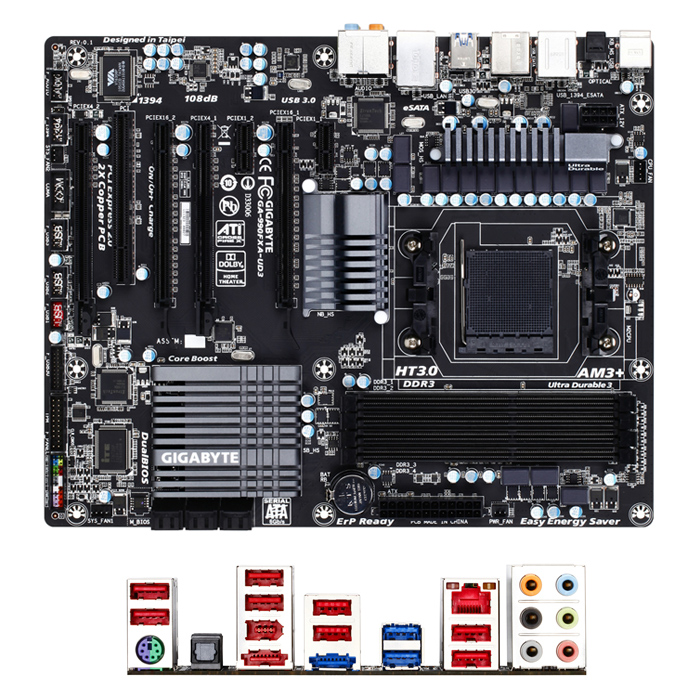 Материнська плата GIGABYTE GA-990FXA-UD3