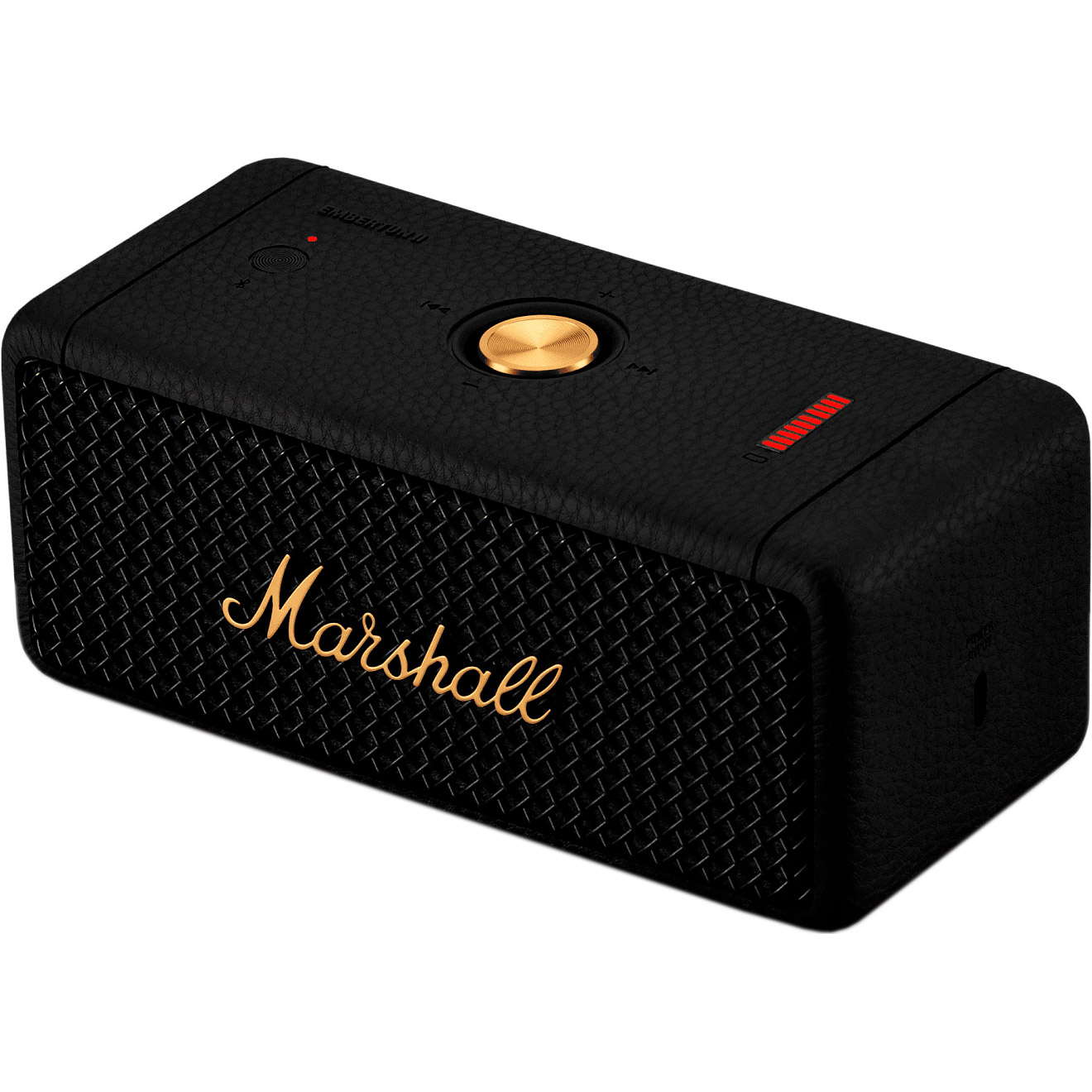 Портативна колонка MARSHALL Emberton II Black and Brass (1006234)