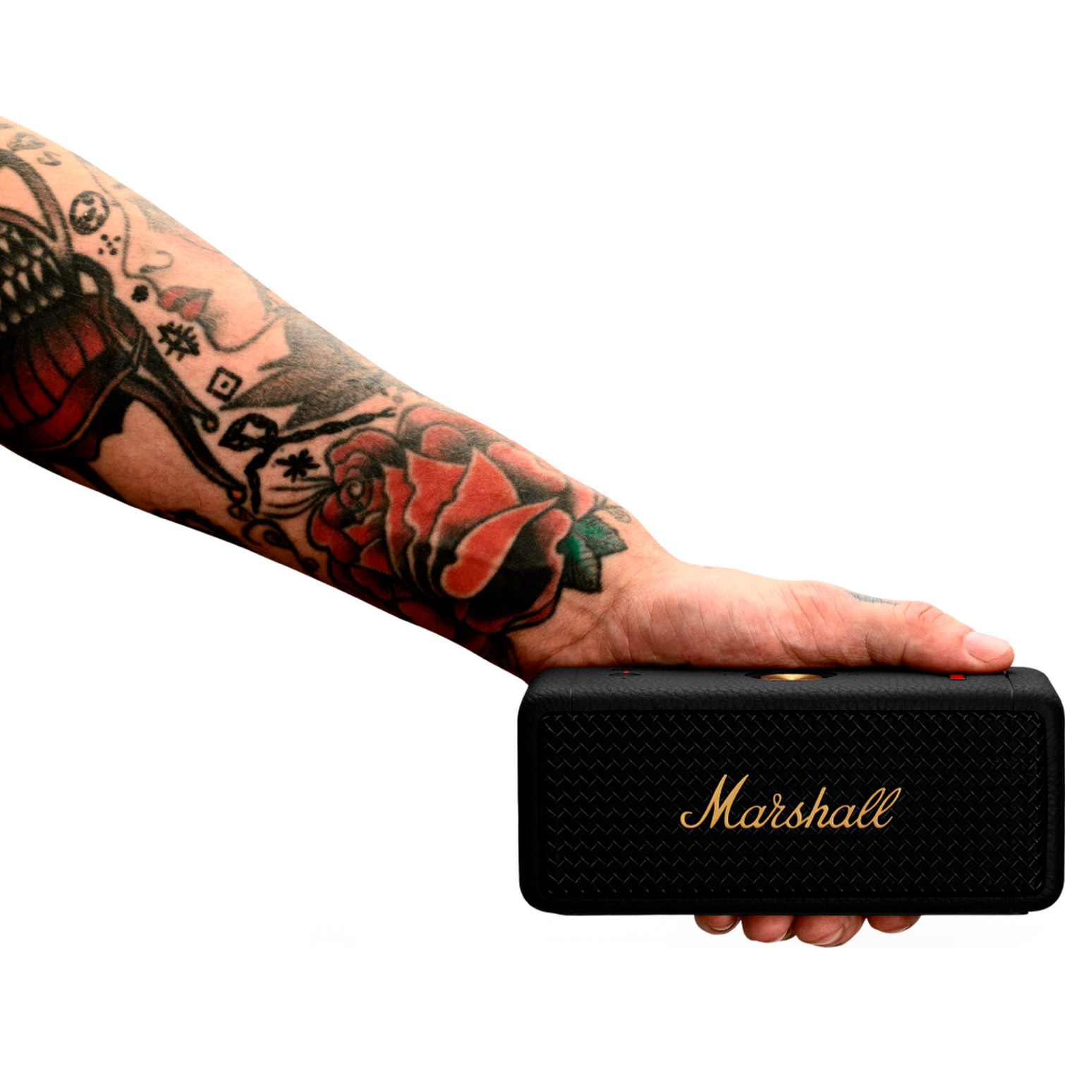 Портативна колонка MARSHALL Emberton II Black and Brass (1006234)
