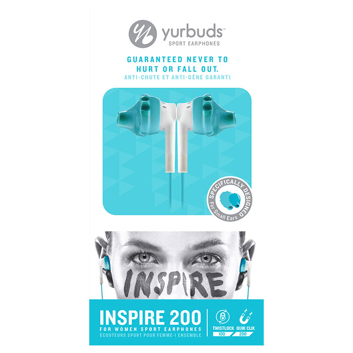 Наушники YURBUDS Inspire 400 for Women Aqua (YBWNINSP04ANW)