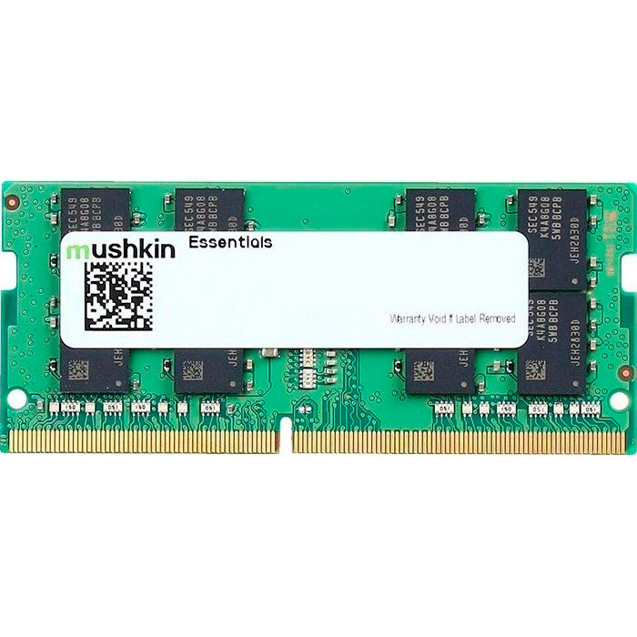 Модуль пам'яті MUSHKIN Essentials SO-DIMM DDR4 2666MHz 8GB (MES4S266KF8G)