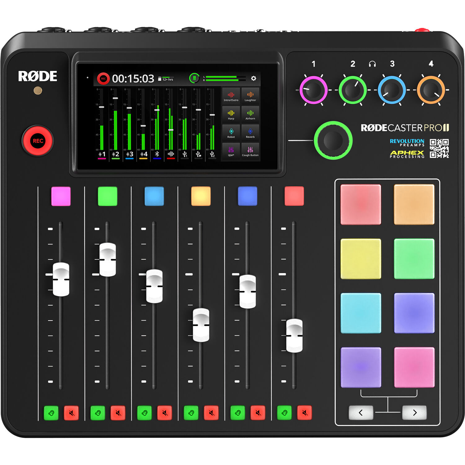 Микшерный пульт для подкастов RODE RodeCaster Pro II (RCPII-E)